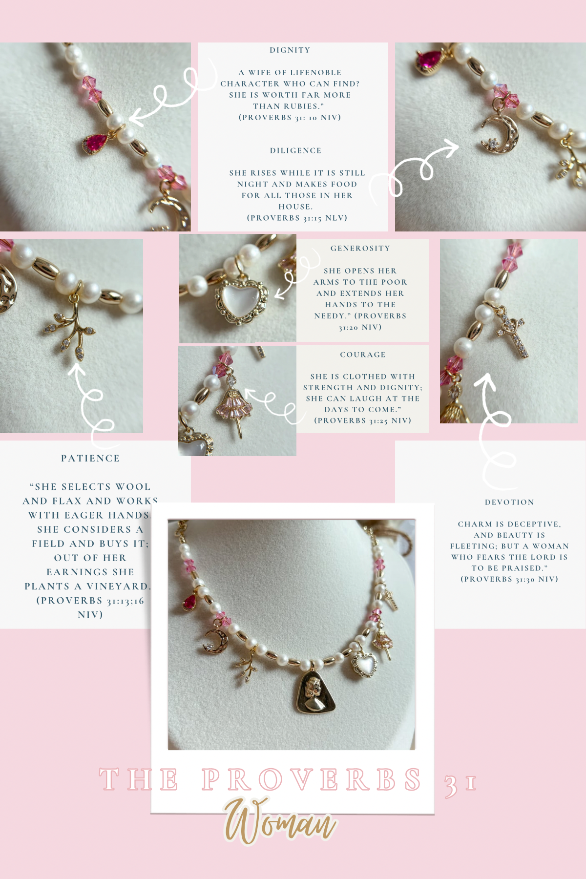 The Proverbs 31 Woman bracelet