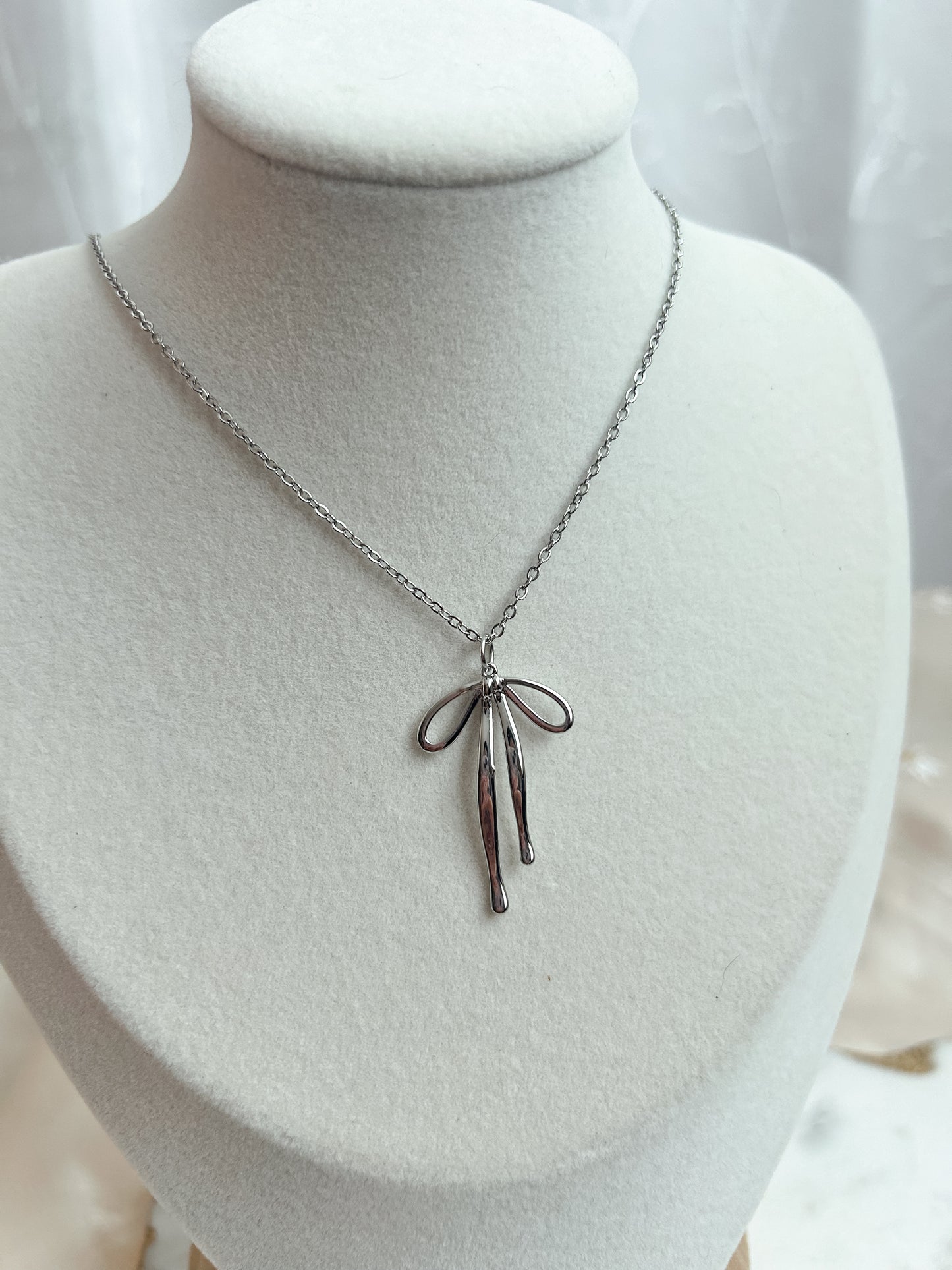 Ties of Love- Silver chain