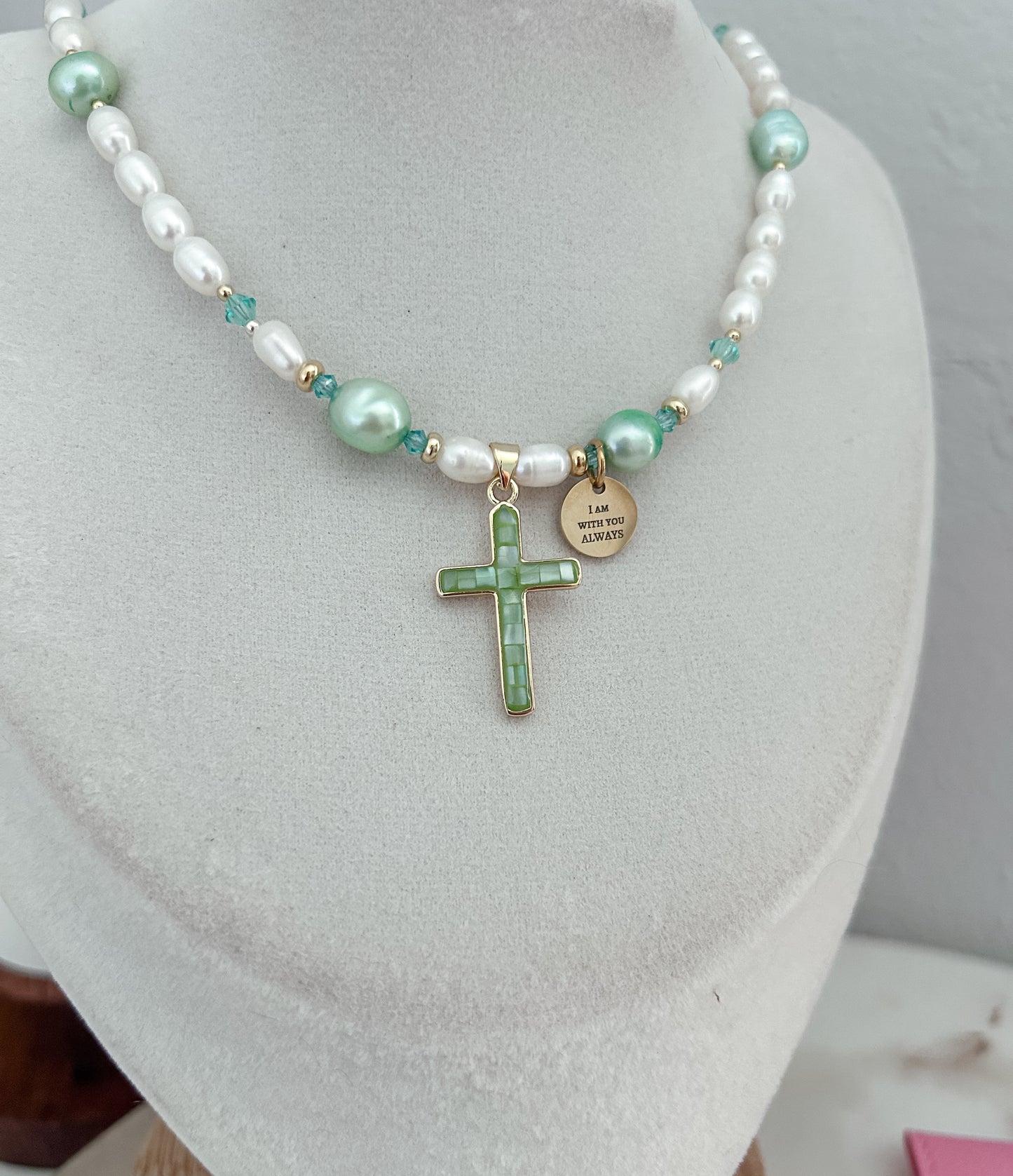 I am always with you (light green)