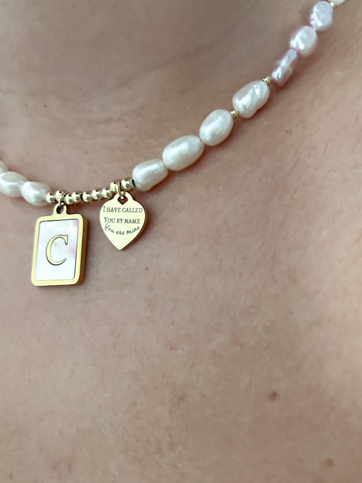 I have called you by name (Made to order with your initial)