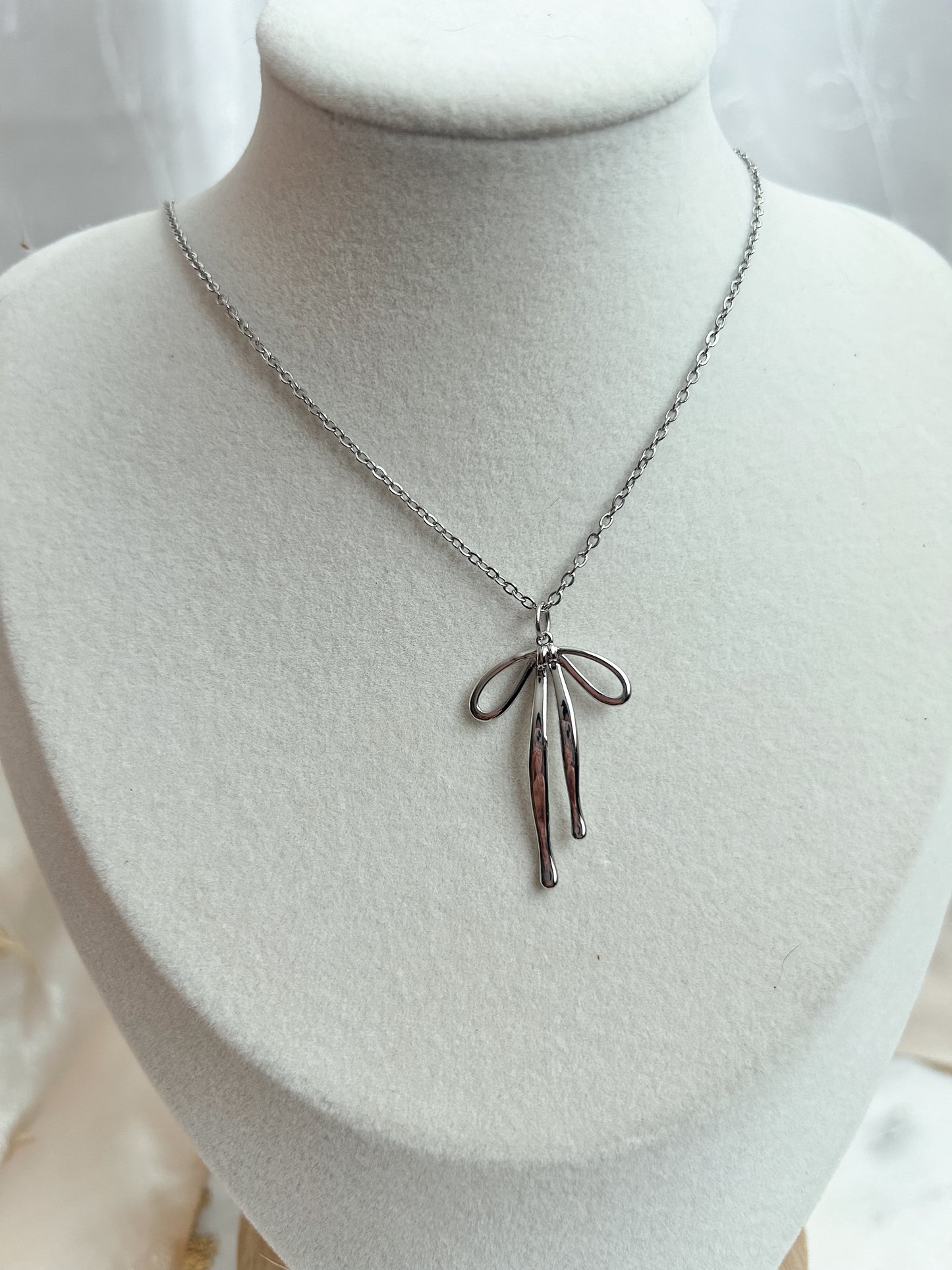 Ties of Love- Silver chain