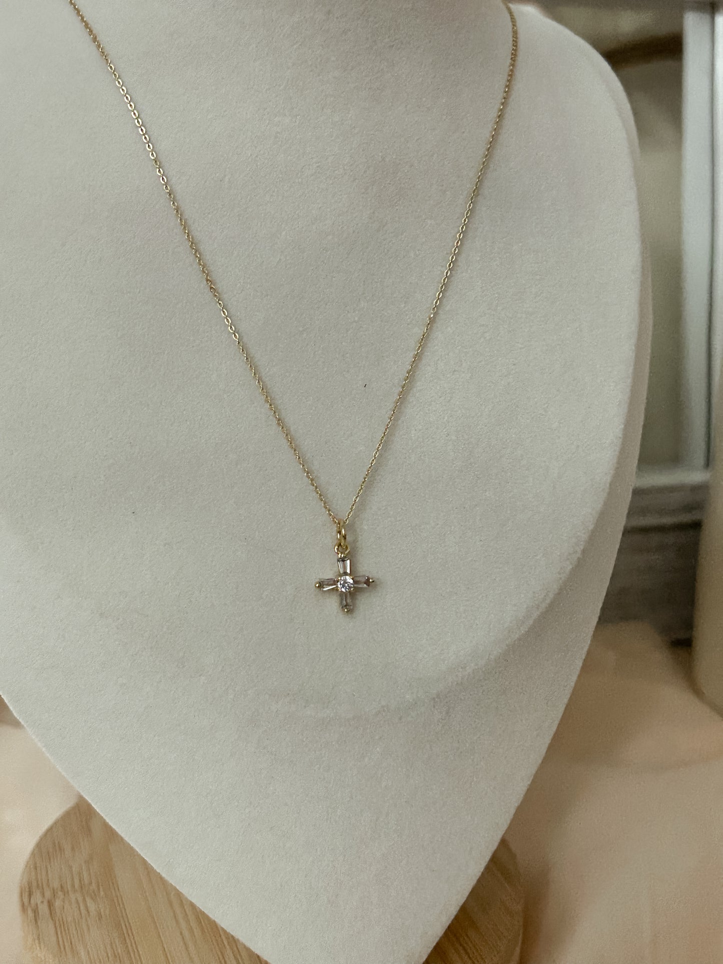 I love you Jesus (dainty necklace)