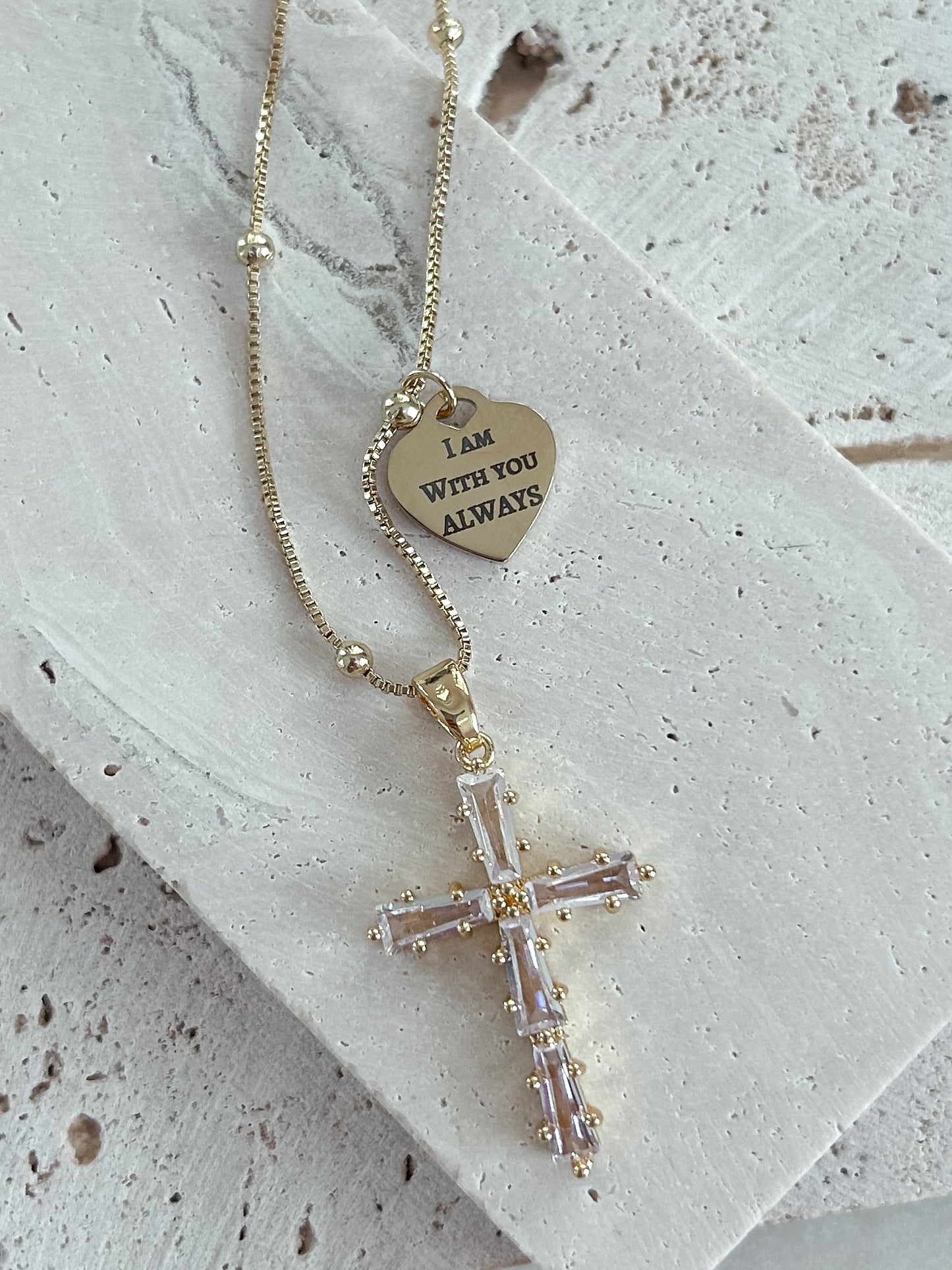 I am always with you (heart- clear)