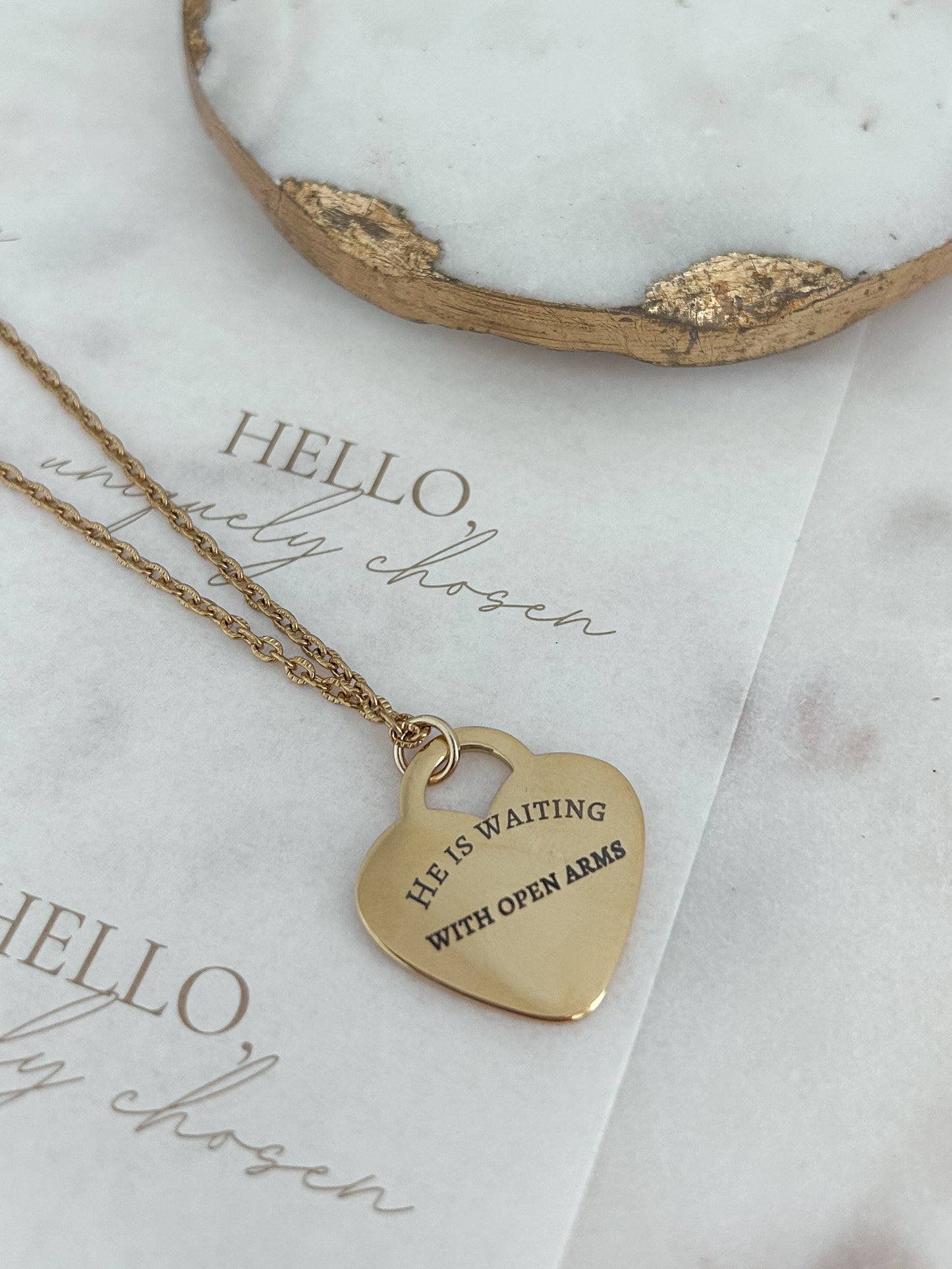 If lost, please return to Jesus (gold)