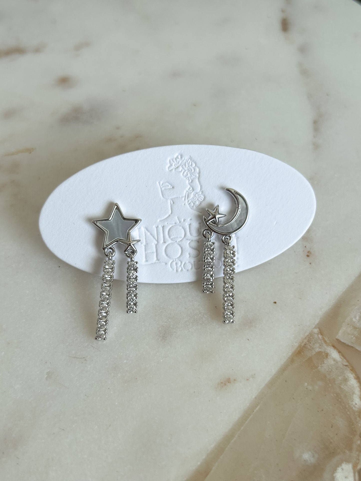 He calls them all by name- matching earrings