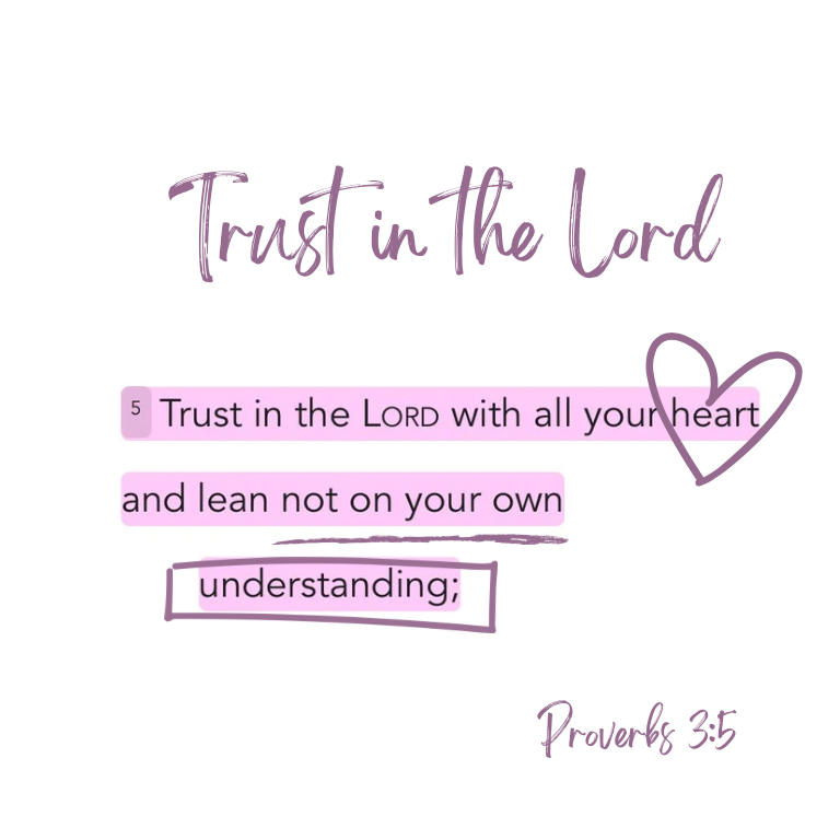 Trust in the Lord