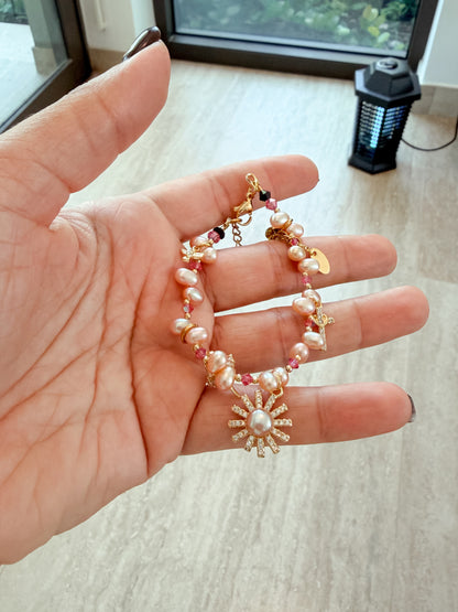 God is within her - bracelet
