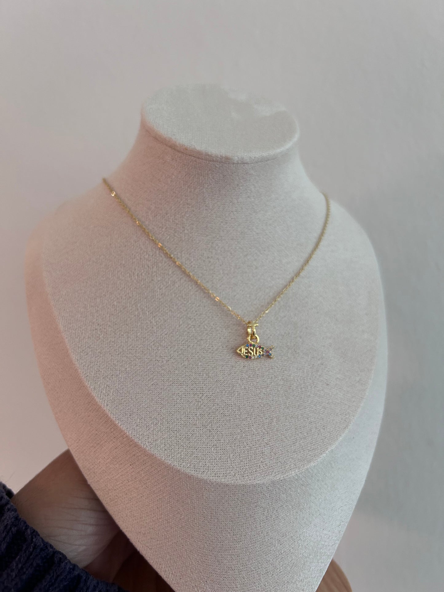 The Name Above All Names Necklace- minimal chain