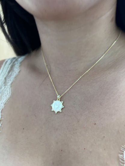 Sacred Heart Chain Necklace