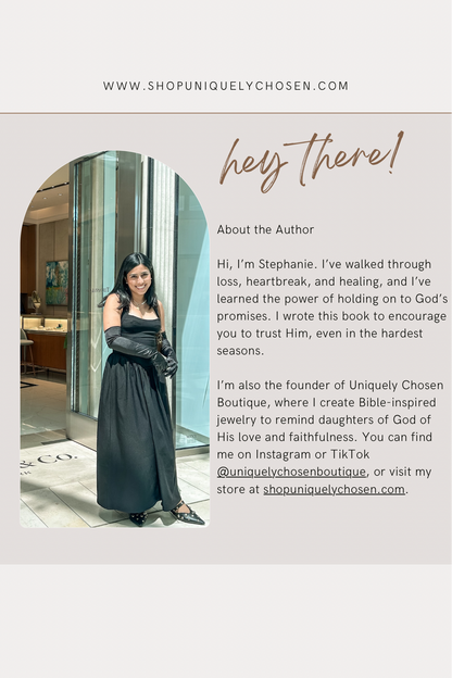 Held by His right hand