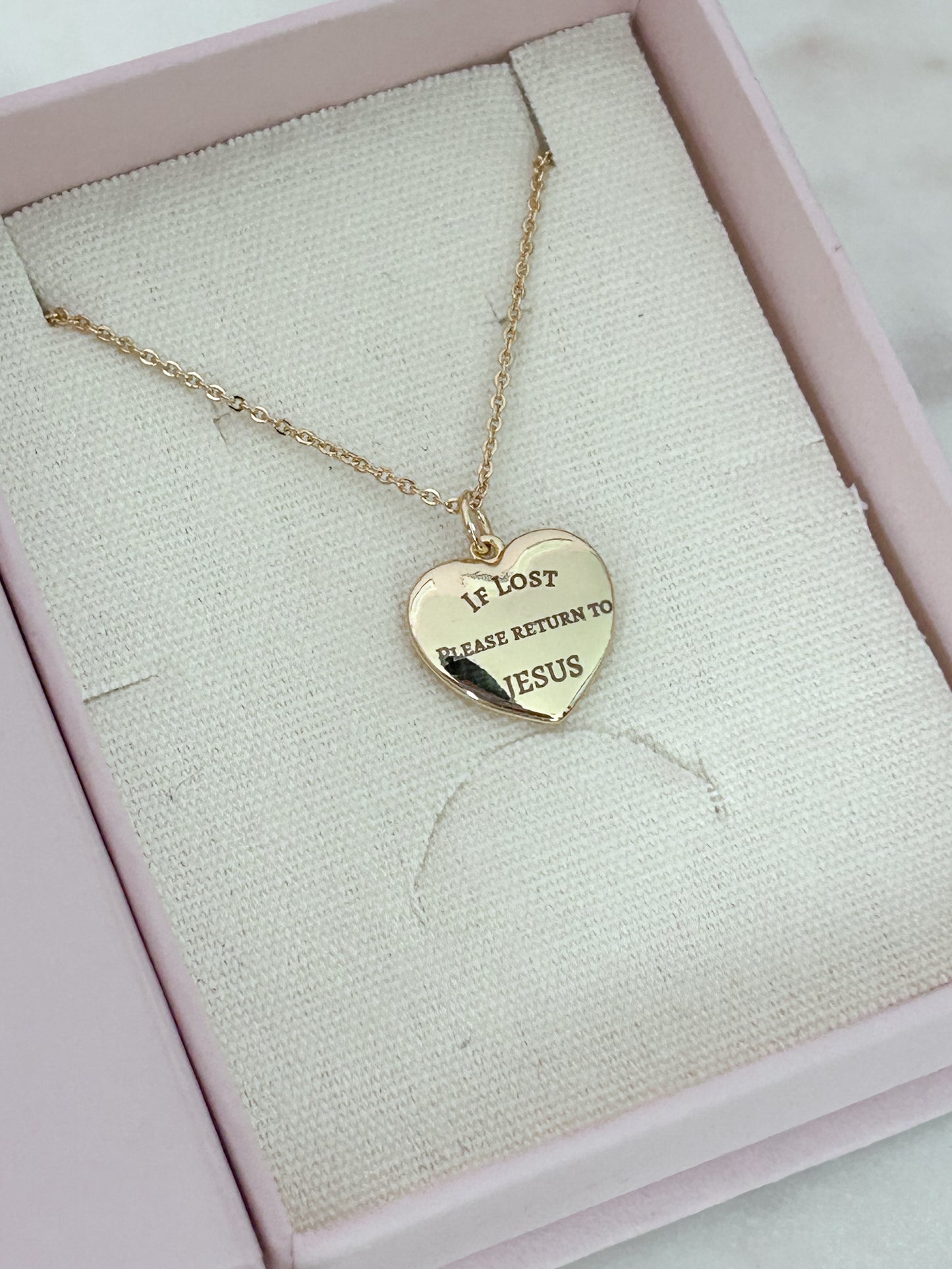 If lost, please return to Jesus (small)