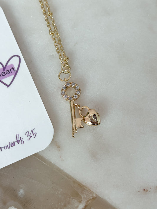 Key to my Heart Necklace