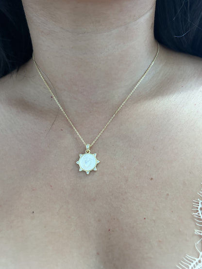 Sacred Heart Chain Necklace