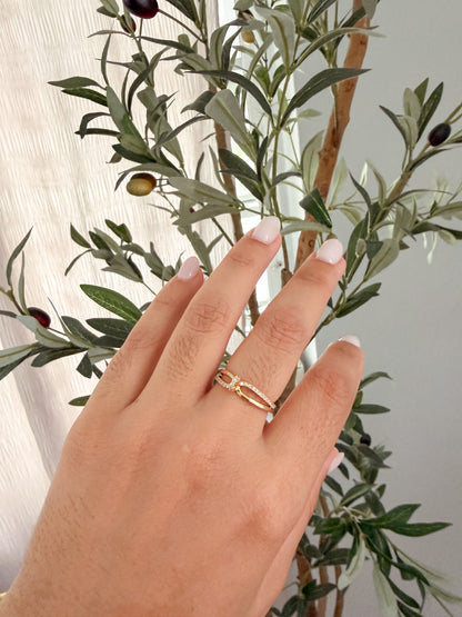 Cords of Love Adjustable Ring