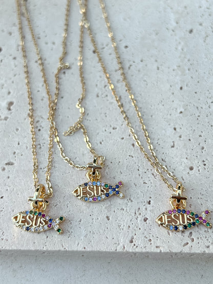 The Name Above All Names Necklace- minimal chain