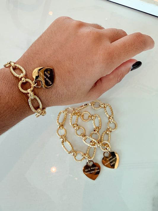 If lost, please return to Jesus (bracelet)