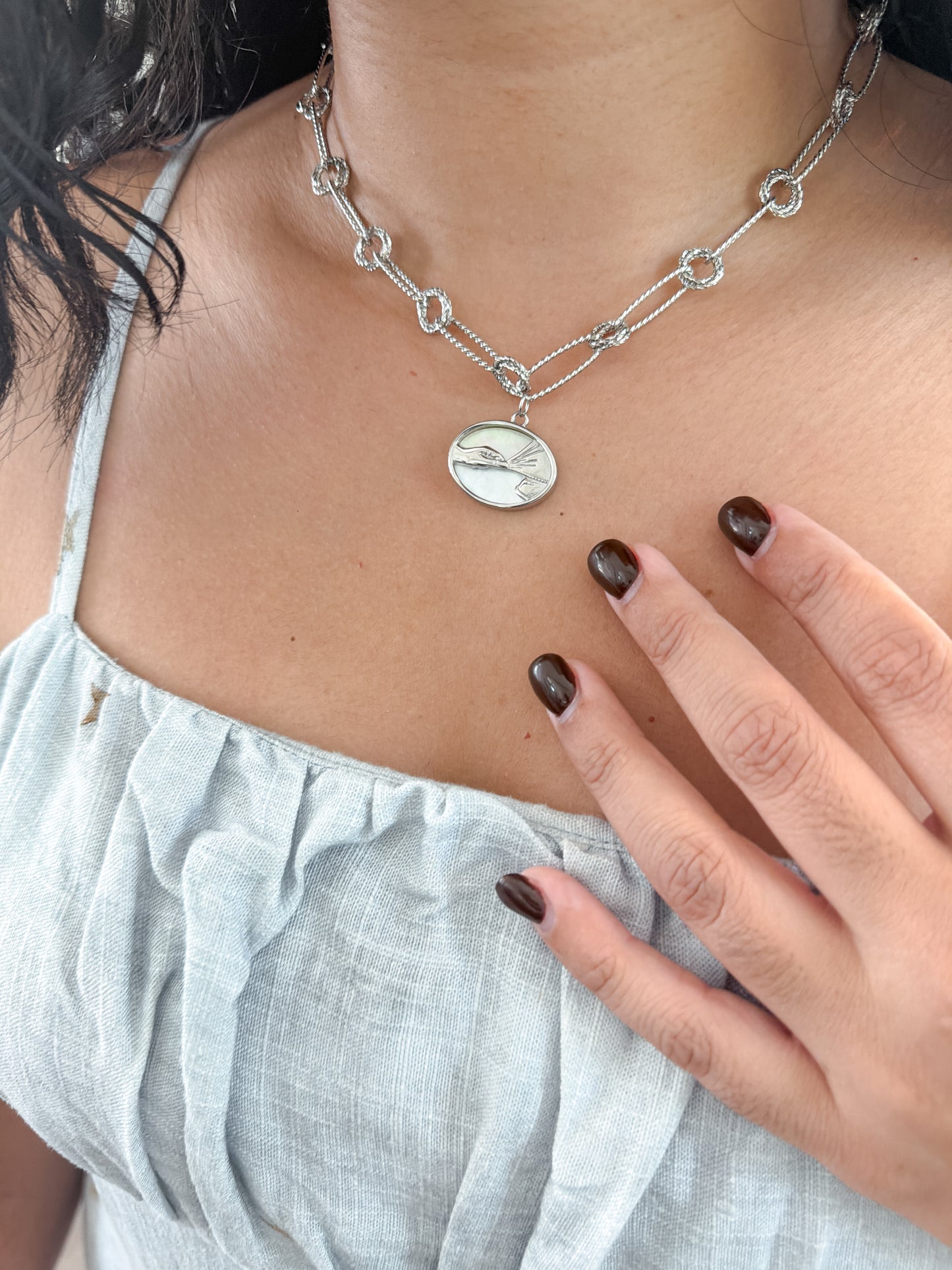 Your Faith Has Healed You - necklace