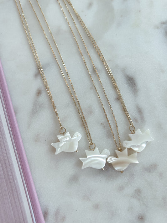 Never Alone – Holy Spirit Dove Necklace