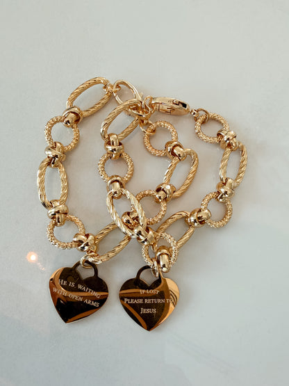 If lost, please return to Jesus (bracelet)