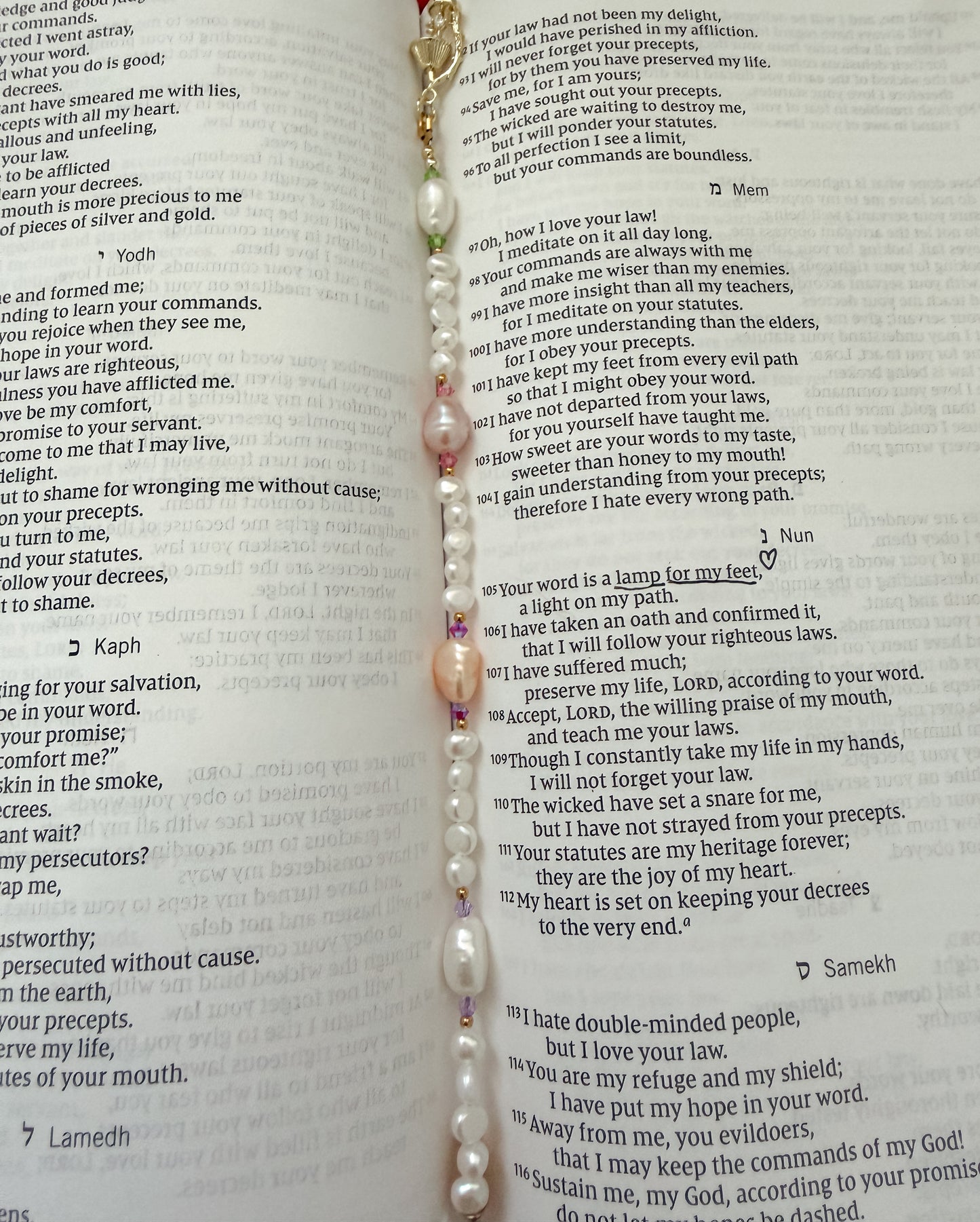 Your word is a lamp to my feet- Bookmark