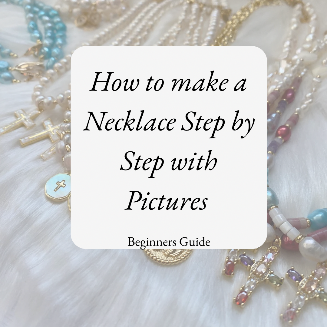 Step by Step Necklace Tutorial (Instant Digital Download)