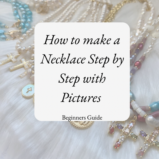 Step by Step Necklace Tutorial (Instant Digital Download)